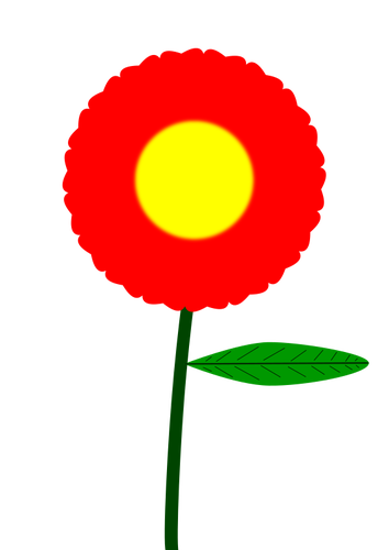 Fleur rouge