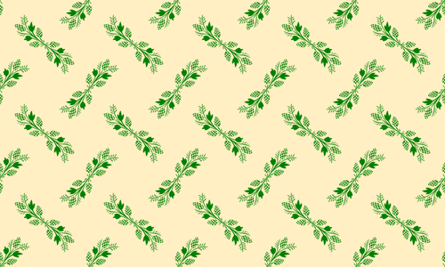 Wallpaper met bladeren en eikels