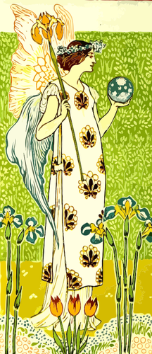 Floral engel