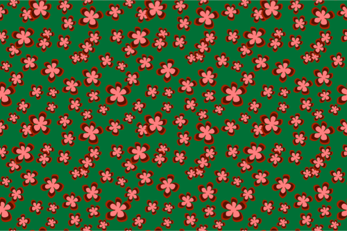 Rosa Blumen auf grünem Hintergrund