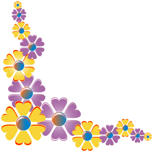 Variation d’angle fleur