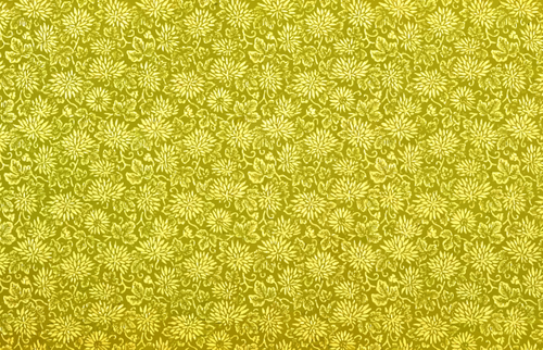 Patrón floral amarillo