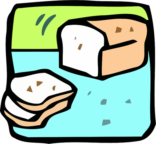 Cartoon bröd