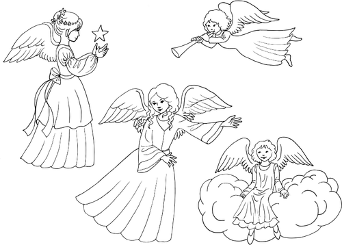 Angels drawing