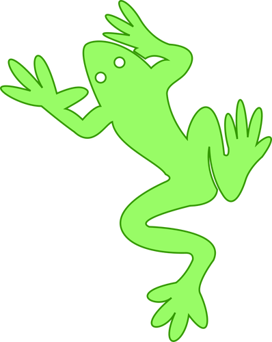 וקטור המתאר צפרדע