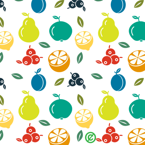 Frukt mønster