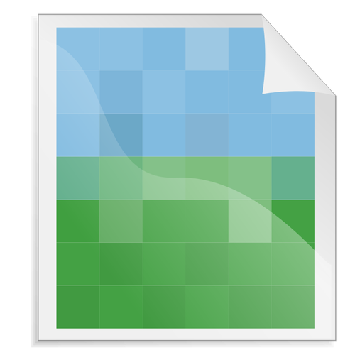 Ícone de vector imagem GIF