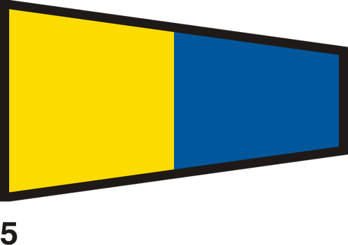 Internationalen Marine Flagge