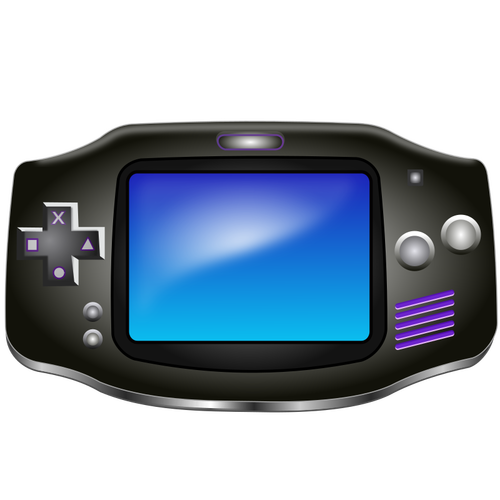 Immagine di vettore di console di gioco