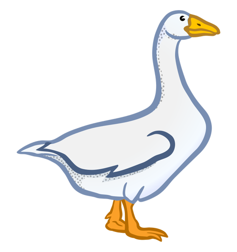 Colored goose