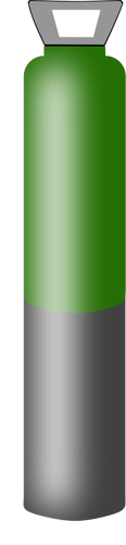 Gaz cilindru vectorul ilustrare