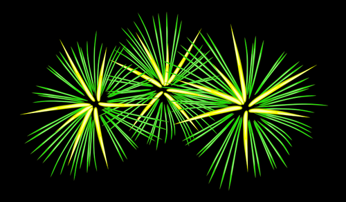 Fireworks vektor ClipArt