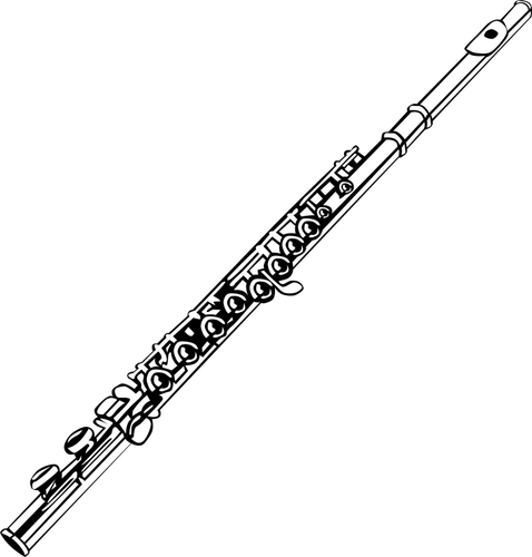 Illustrazione di flauto