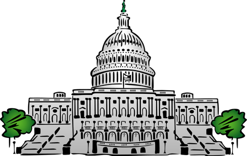 ABD Capitol Binası vektör