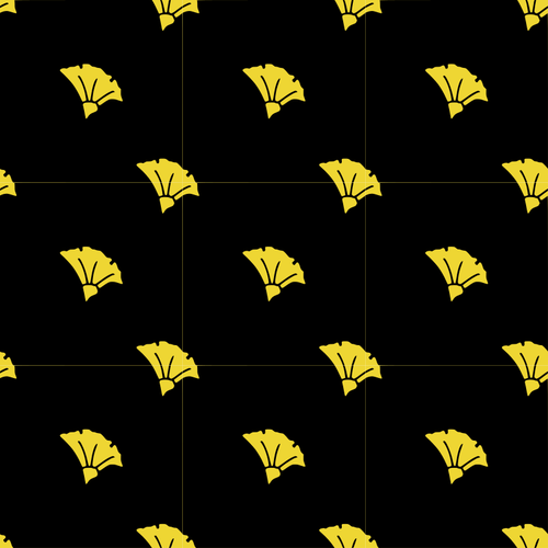 Ginkgo folhas padrão