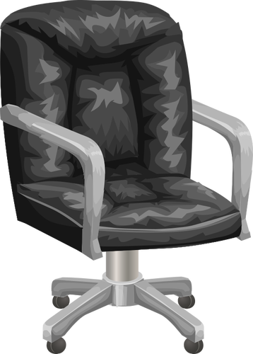 黒のオフィス椅子