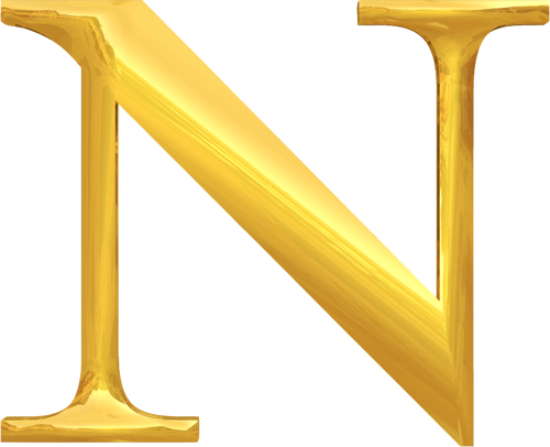 金色版式 N
