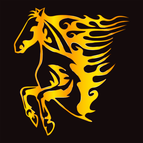 Cavalo dourado