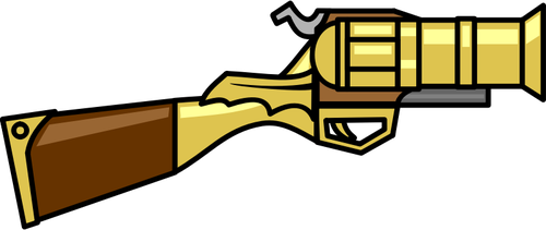 Yellow handgun