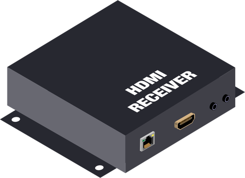 Imagem de receptor HDMI