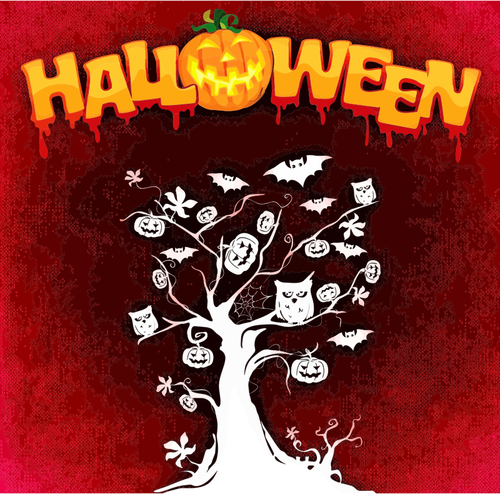 Halloween-Baum