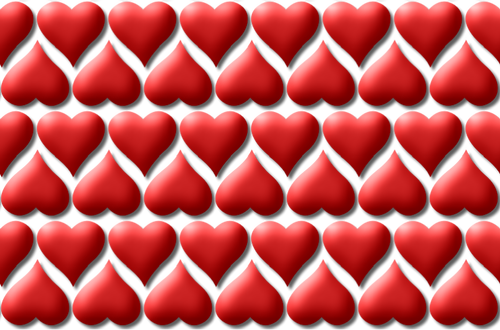 Ilustracja wektorowa wzór serca