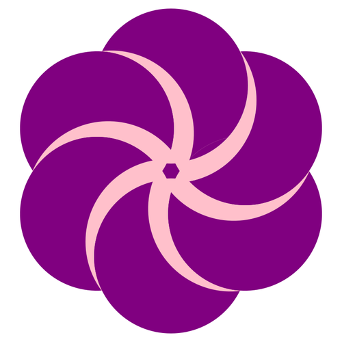 Cercles violettes