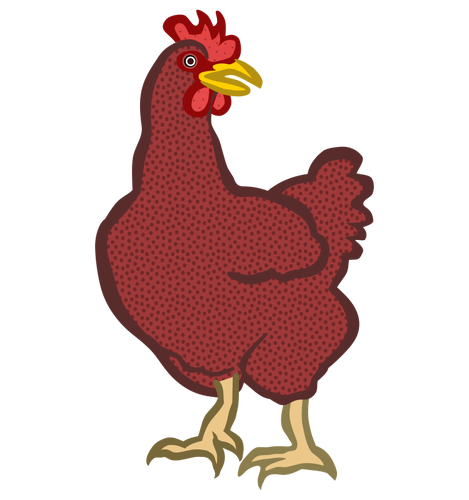 Röd Kyckling
