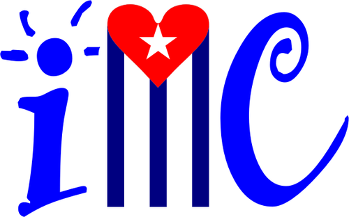 我爱古巴自由标志矢量图形