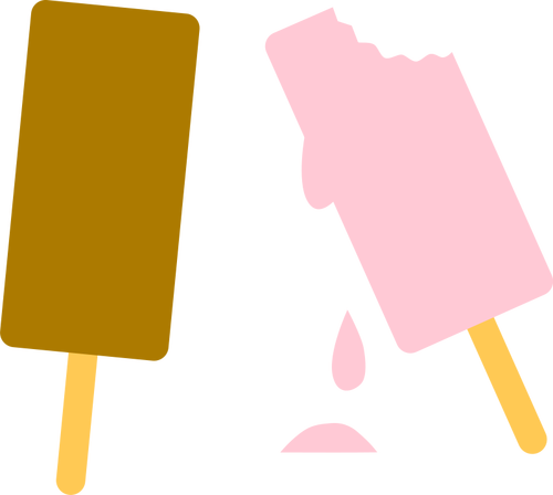 Image vectorielle de crème glacée