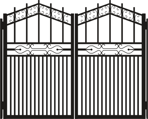 Gate silhouet
