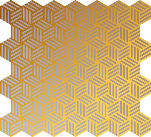 Vektorgrafik av väva mönster efter isometrisk axlar