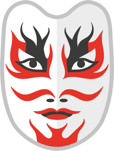 Japanische Maske