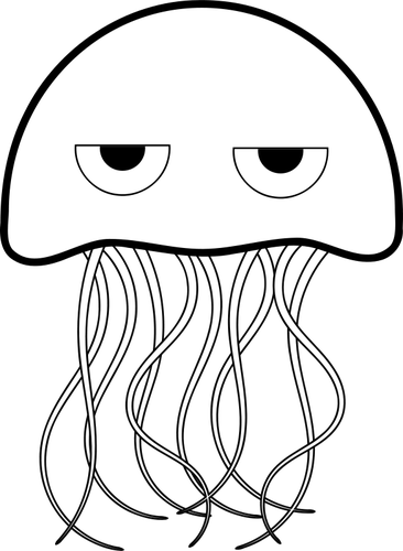 Medusas vector dibujo