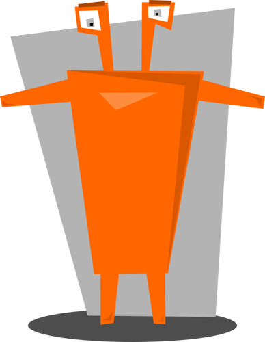 Immagine di arancia comodino umanoide