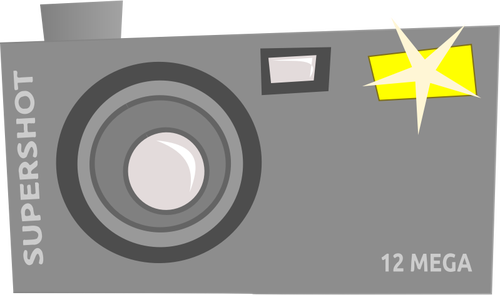 וקטור ציור של סמל המצלמה מהודר
