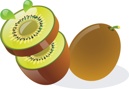 Fruta de kiwi