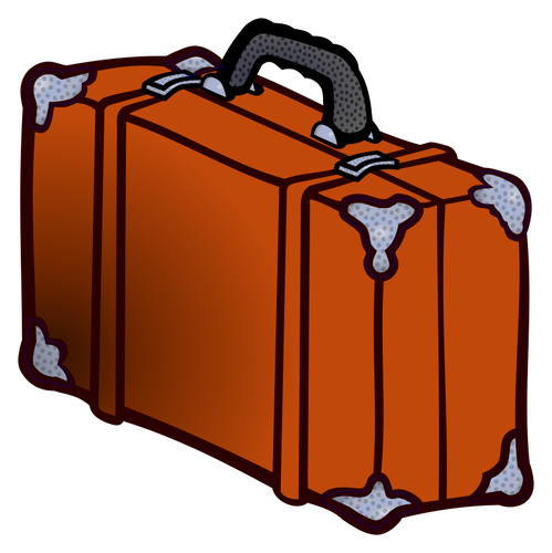 Kožený kufr