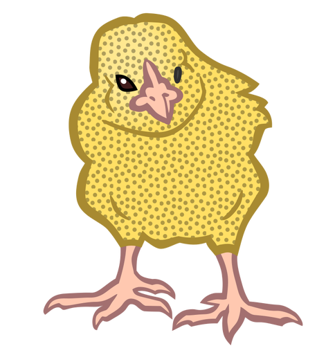 Žluté kuřátko