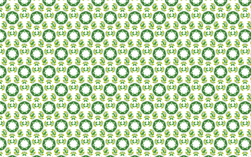 Бесшовный фон с зелеными листьями