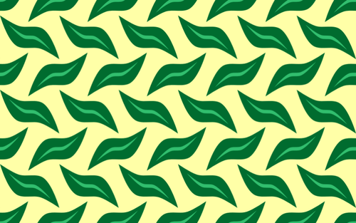 Patrón hojas verde