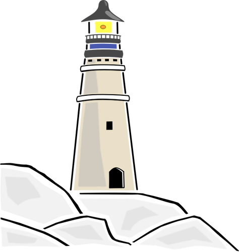 Lighthouse vector afbeelding