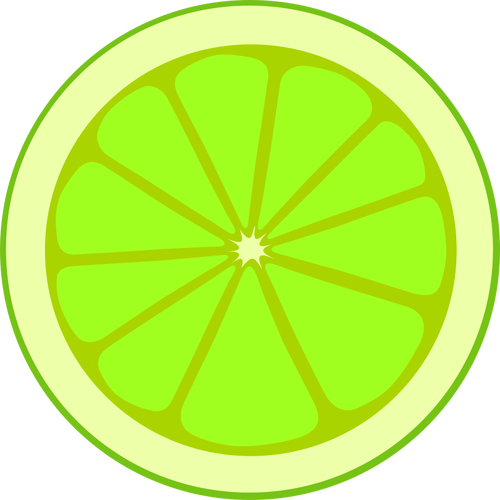 Simple lime section