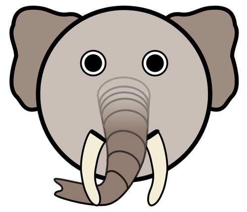 Imagen dibujo de elefante