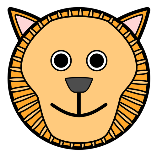 Lion illustrasjon bilde