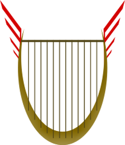 Lyra-Musikinstrument-Symbol