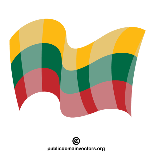Bendera negara Lithuania