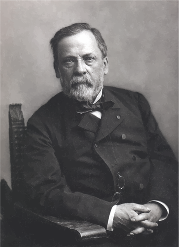 Louis Pasteur vector afbeelding