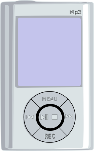 MP3 spelare vektorgrafik