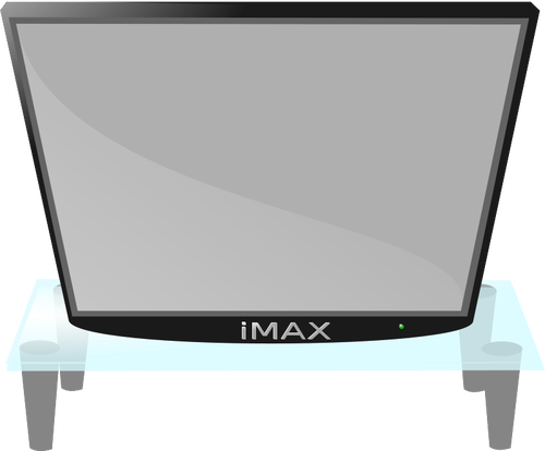 Modern TV vektor gambar
